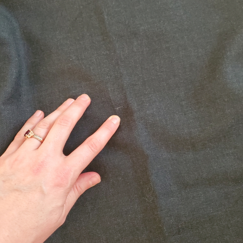 Bill Blass Menswear black/gray formal suit pants - Picture 11 of 14